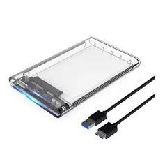   CARRY DISK USB 2.0 TRANSPARENTE