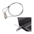     CANDADO PARA NOTEBOOK CON COMBINACION 1.2 MTS !