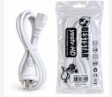   CABLE POWER PC 220V BLANCOS IMPRESORA,MONITOR 1.5 MTS 