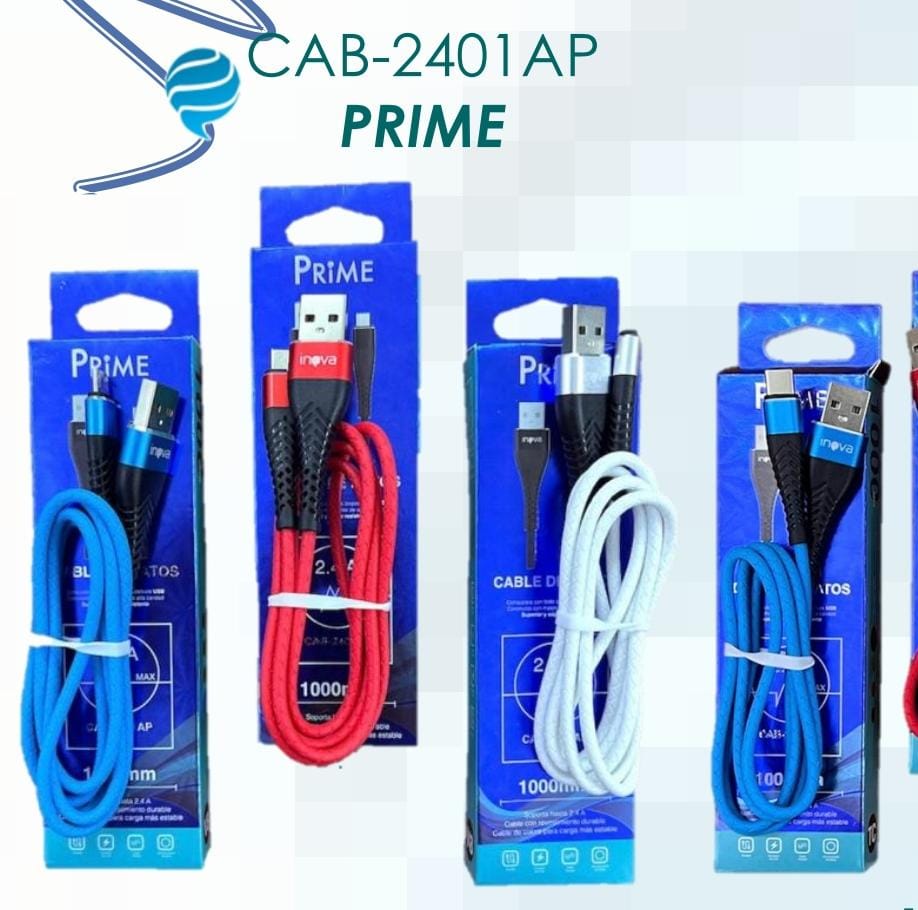   CABLE MICRO USB V8 INOVA CAB-2401AP