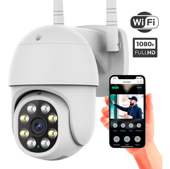    CAMARA SEGURIDAD WIFI 400M 2 PULGADAS *