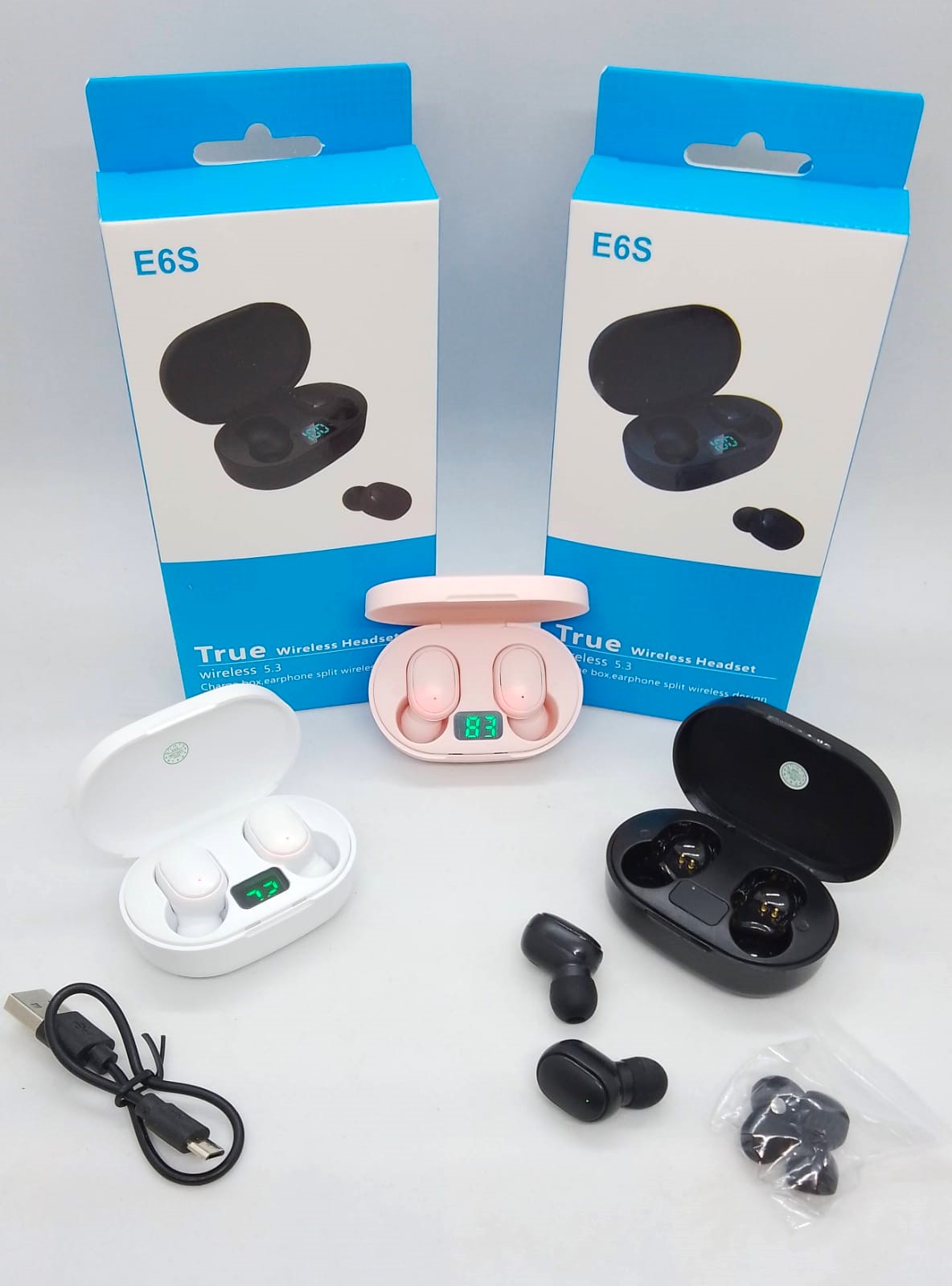   AURICULAR EARBUDS CON DISPLAY OE-E6S *