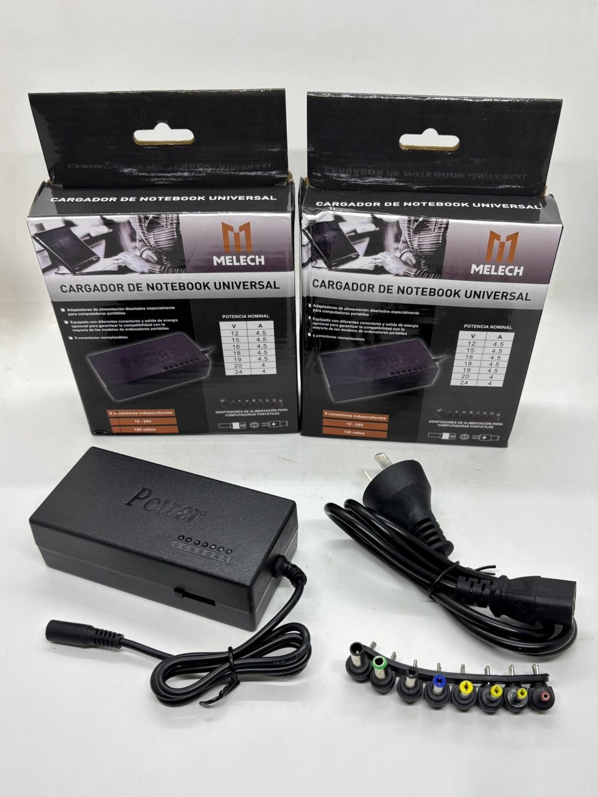 CARGADOR NOTEBOOK UNIVERSAL 9 PINES