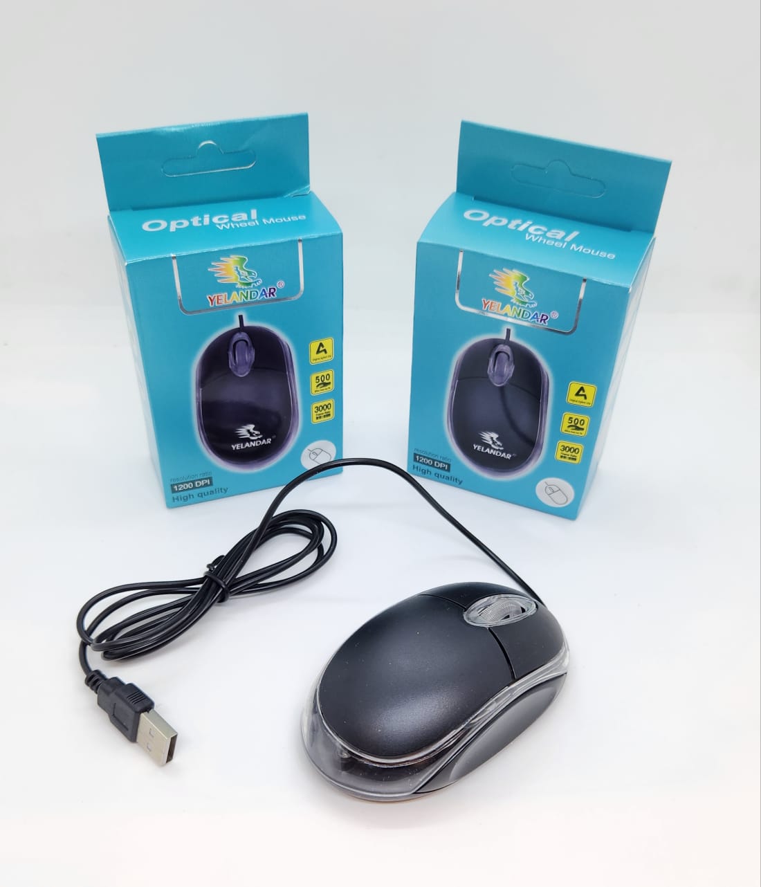   MOUSE OPTICO USB YELANDAR