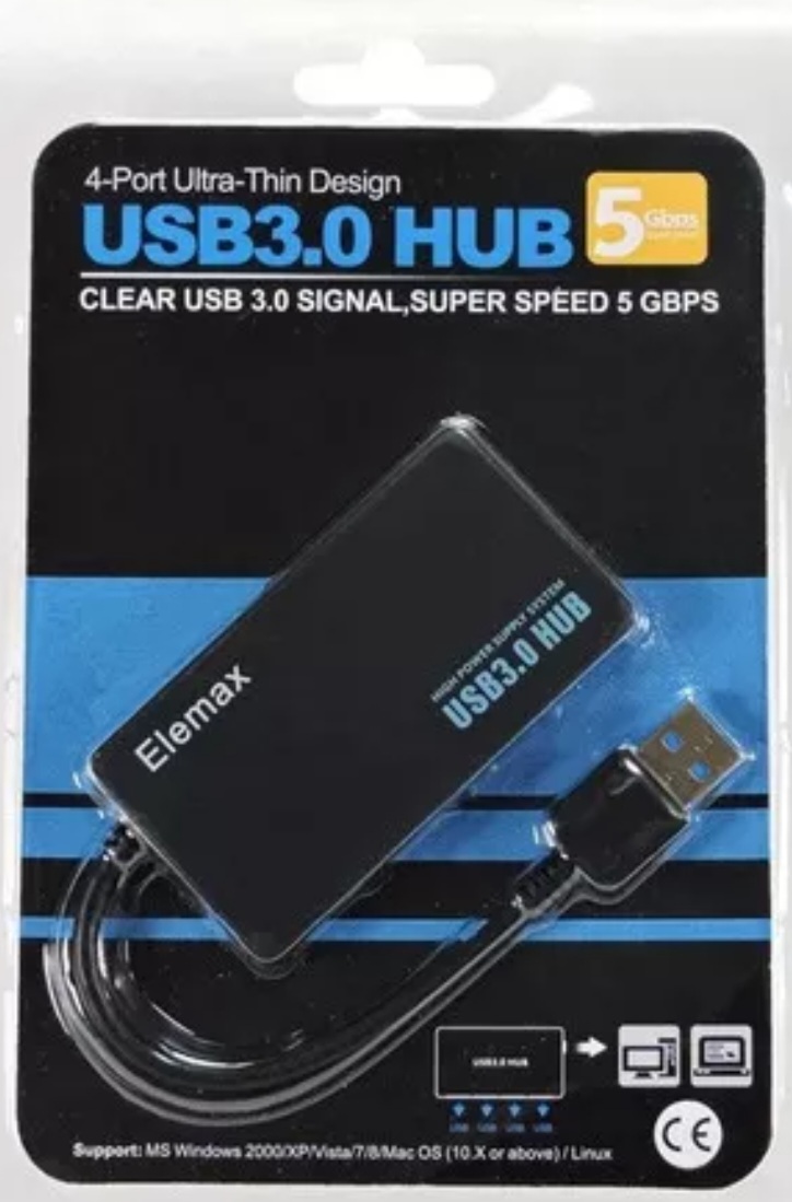   HUB USB 4 PUERTOS 3.0