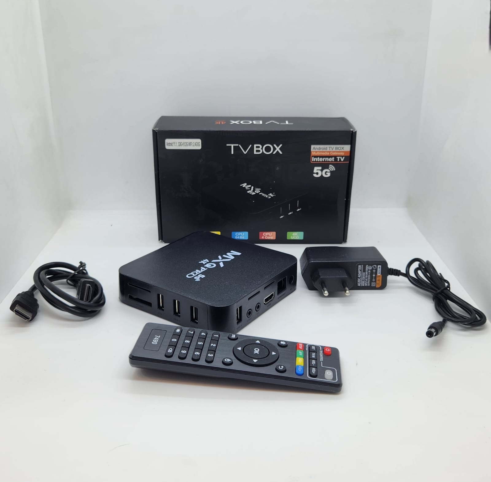   TV BOX ANDROID 8G+128G PRO 8K