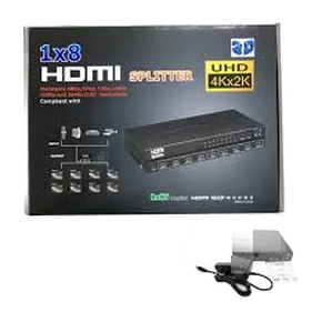   ADAPTADOR SPLITTER HDMI 1 X 8 4K 