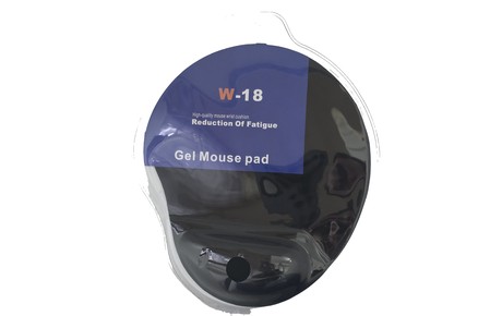   PAD MOUSE CON GEL NEGRO PREMIUM JG-GELTRANSP 