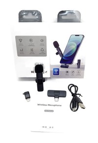   MICROFONO CORBATERO INALAMBRICO IPHONE Y TC K8 JG-CORBATCIPH