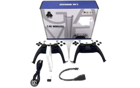   CONSOLA HDMI JOYSTICK INALAMBRICO TIPO PS5 CAJA BLANCA