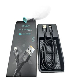   CABLE TIPO C MALLADO 4.4A WOLVERINE XAEA 