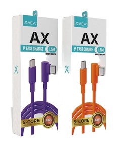   CABLE TC A TC XAEA AX VIOLETA Y NARANJA