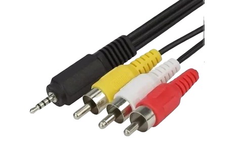   CABLE 3,5 3RCA A PLUG MEJOR CALIDAD