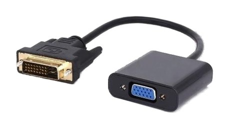     ADAPTADOR CONVERTIDOR ACTIVO DVI 24+1 A VGA JG-DVIVGA