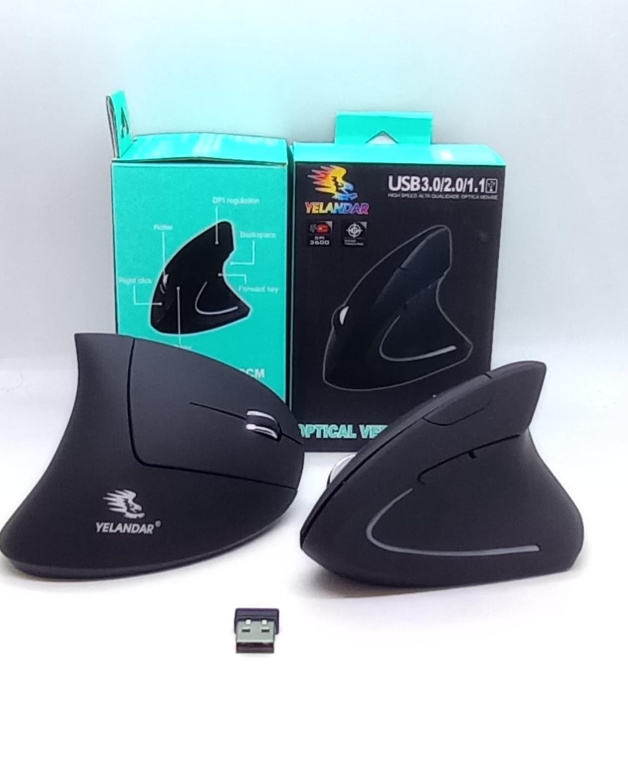   MOUSE INALAMBRICO ERGONOMICO BT *