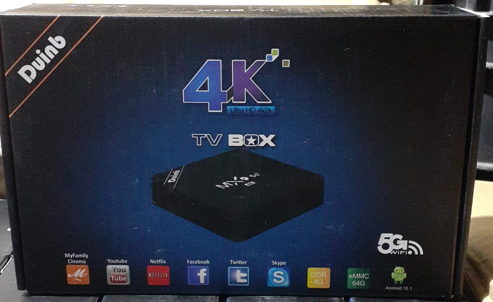   TV BOX ANDROID 4G+64G CON MAGIC TV