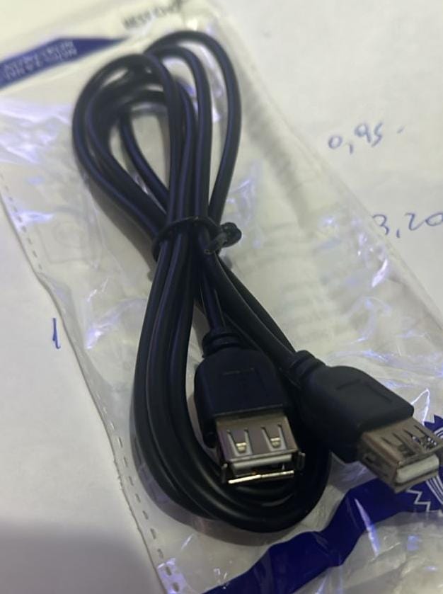   CABLE EXTENSION USB HEMBRA A HEMBRA 