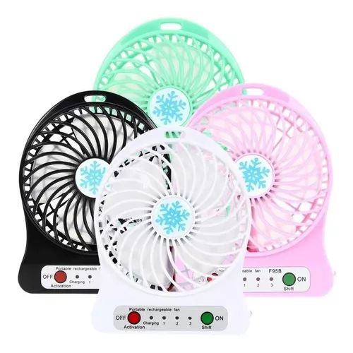    VENTILADOR PORTATIL 3 VELOCIDADES