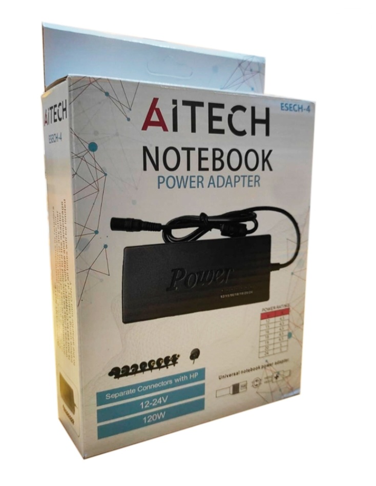   CARGADOR NOTEBOOK UNIVERSAL AITECH