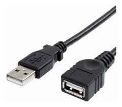   CABLE EXTENSION USB MACHO A HEMBRA 2.0 1.5 MTS *