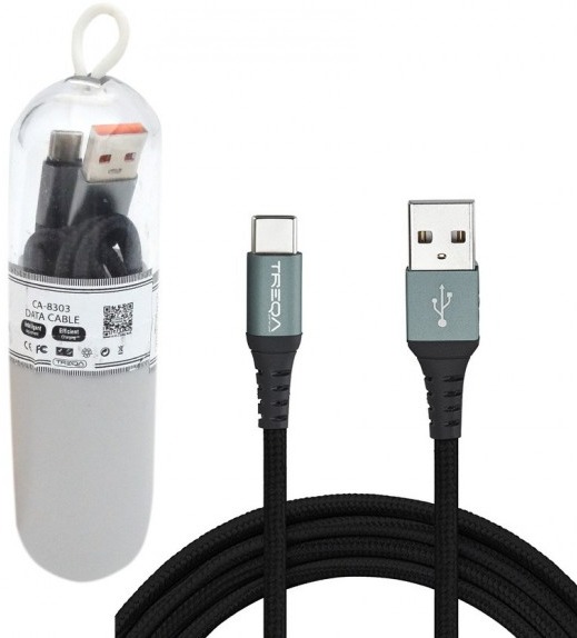   CABLE TIPO C 3.1A TREQA ACRILICO CA-8303