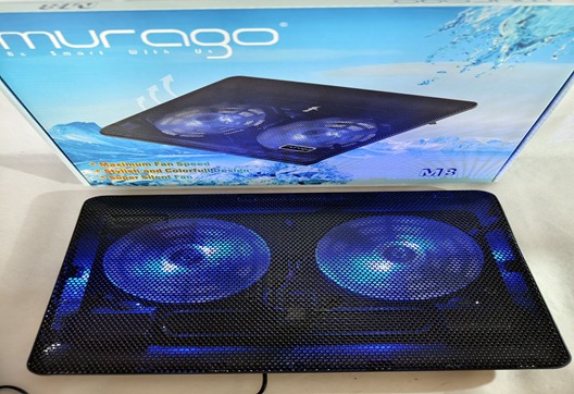   BASE COOLER PARA NOTEBOOK 2 VENTILADORES